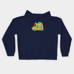 Fish & Chips Food Truck Kids Hoodie